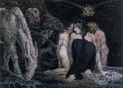 William Blake Hecate or the Three Fates oil painting artist